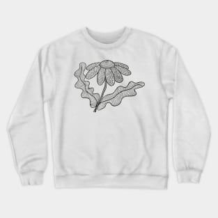 Daisy outline Crewneck Sweatshirt